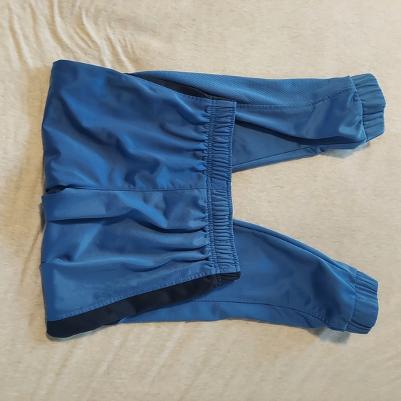 Athletic Works Blue Activewear Pants Boys 10/12 Jogger Sweatpants Briggt Fun - Picture 8 of 8